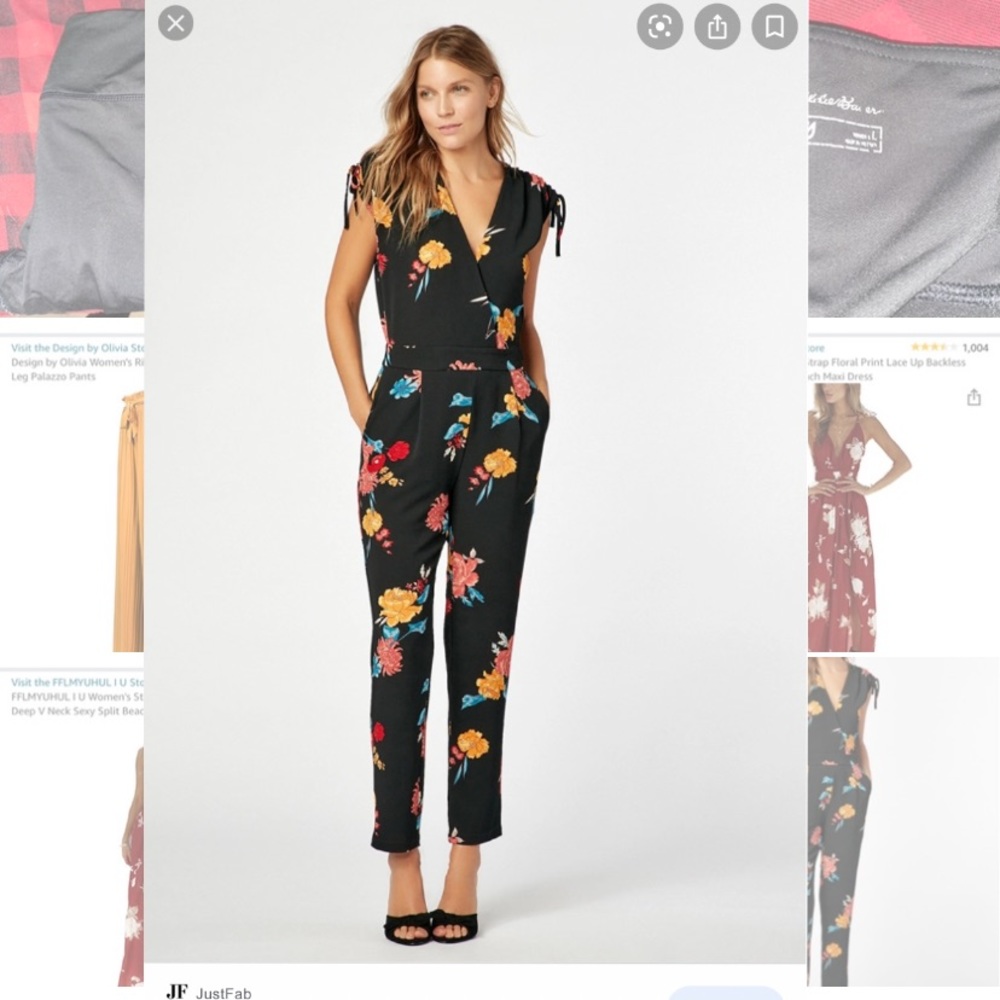 JustFab short sleeved romper